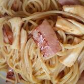 キノコの和風パスタ