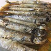 揚げシシャモの甘酢漬け