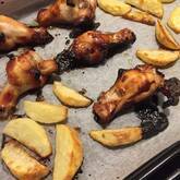 手羽先の白みそ焼き