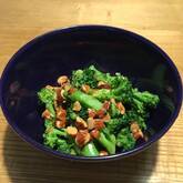 ブロッコリーのアーモンド和え