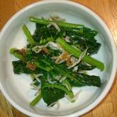 ホウレン草のお浸し