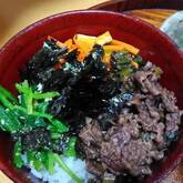 ビビンバ風混ぜご飯