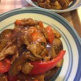 ナスと豚のみそ炒め