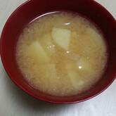 ジャガイモのみそ汁