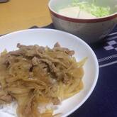 豚肉のショウガ焼き