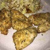 鶏肉の香りパン粉焼き