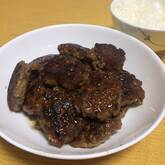 キノコ入りつくね