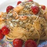 プチトマトのパスタ