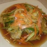 骨までおいしく！さっぱりアジの南蛮揚げ