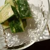 キュウリの酢みそ和え