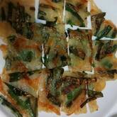 サクッと絶品！簡単ニラだけチヂミ