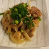 漬け鶏の照り煮