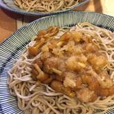 シンプルなおいしさ！おろしナメコそば