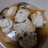 鶏団子入り汁