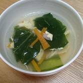 チンゲンサイのスープ