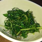 オカヒジキと大葉の和え物
