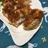 豚肉の重ねカツ