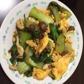 チンゲンサイの塩炒め