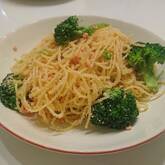 タラコのガーリックパスタ