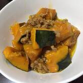 そぼろカボチャ