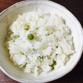 豆とジャコ入りご飯