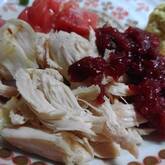 ささ身の梅サラダ