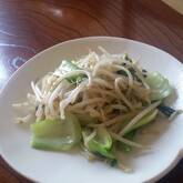 チンゲンサイの塩炒め