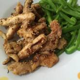 鶏肉のゴマみそ焼き