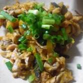 カボチャと豚肉の炒め煮