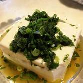 ニンニク香る！冷奴大葉ダレ