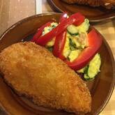 タラのフライハーブマヨソース