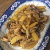 豚肉と白ネギの炒め物