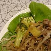 牛肉のマヨ炒め