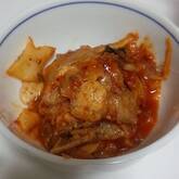ゆで豚キムチ