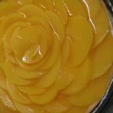 かわいい！華やか桃のヨーグルトムースケーキ