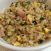 ホウレン草のグリーンチャーハン