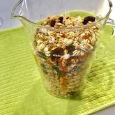 押し麦のグラノーラ