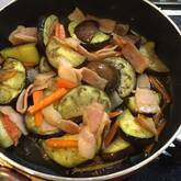 ナスのクミン炒め