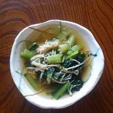 優しい味 小松菜の煮びたし