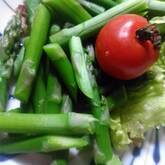 アスパラのガーリックソテー