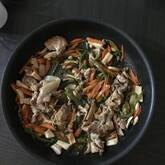 キノコでかさまし！本格青椒肉絲（チンジャオロース）