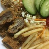 豚肉の重ねカツ