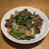 中華風素麺チャンプルー