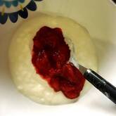 手作りジャムのデザート