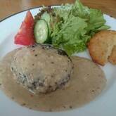 マスタードハンバーグ