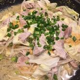 豚肉とキャベツの重ね蒸し