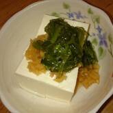 めかぶの混ぜ混ぜ豆腐