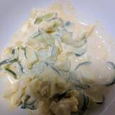 簡単お手軽！キュウリと卵のサラダ