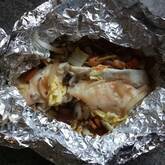 白身魚のパピヨット