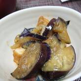 ナスと厚揚げのみそ炒め